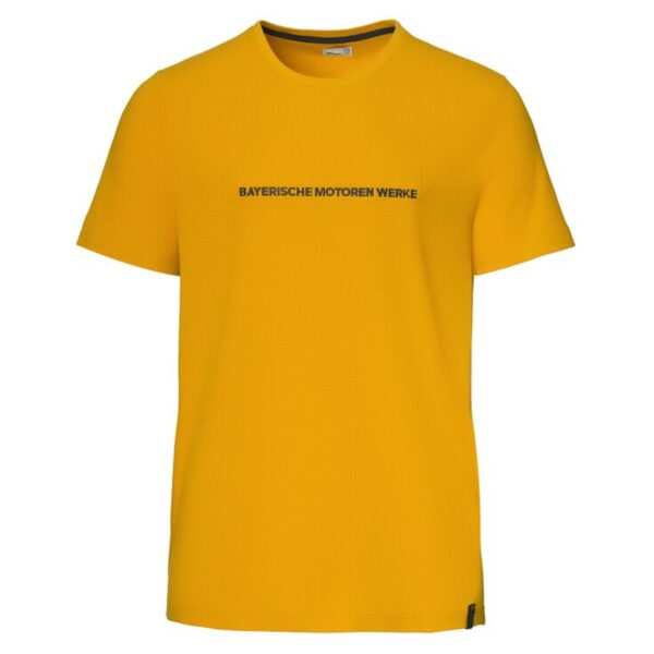T-Shirt BMW - Homem - Amarelo