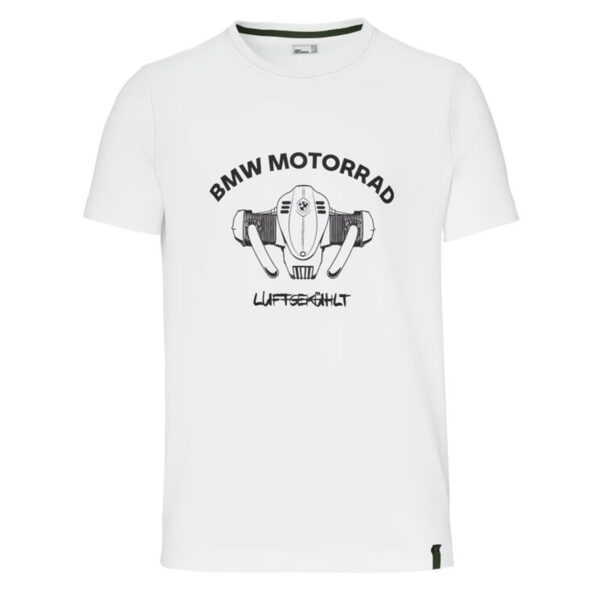 T-Shirt Air-Cooled BMW Motorrad - Homem - Branco