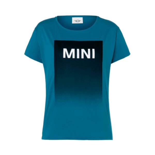 T-Shirt Gradiente MINI - Senhora - Azul, Branco, Preto