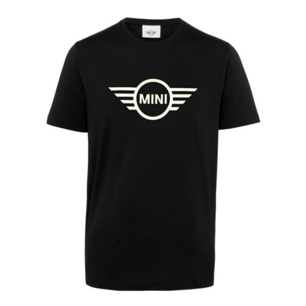 T-Shirt Wing MINI Logo - Homem - Branco, Preto
