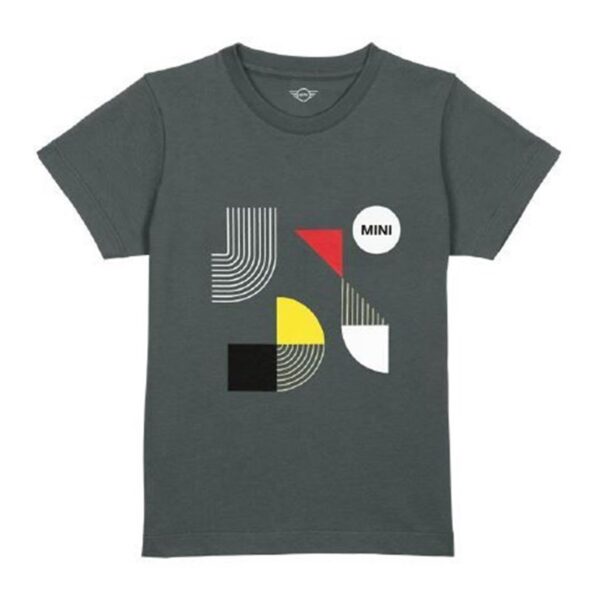 T-Shirt Gráfica MINI - Criança - Cinzento