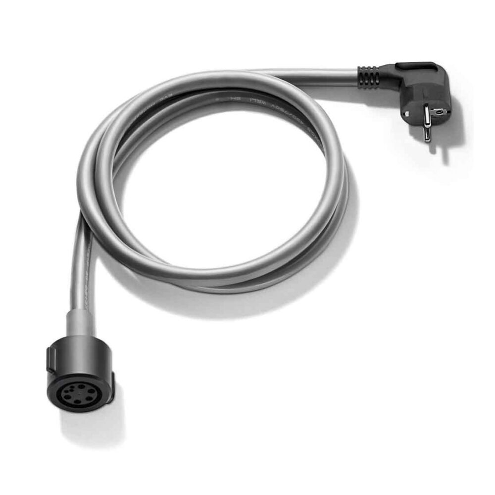 Cabo adaptador MINI tipo e+f (CEE 7/7) para o carregador rápido e flexível
